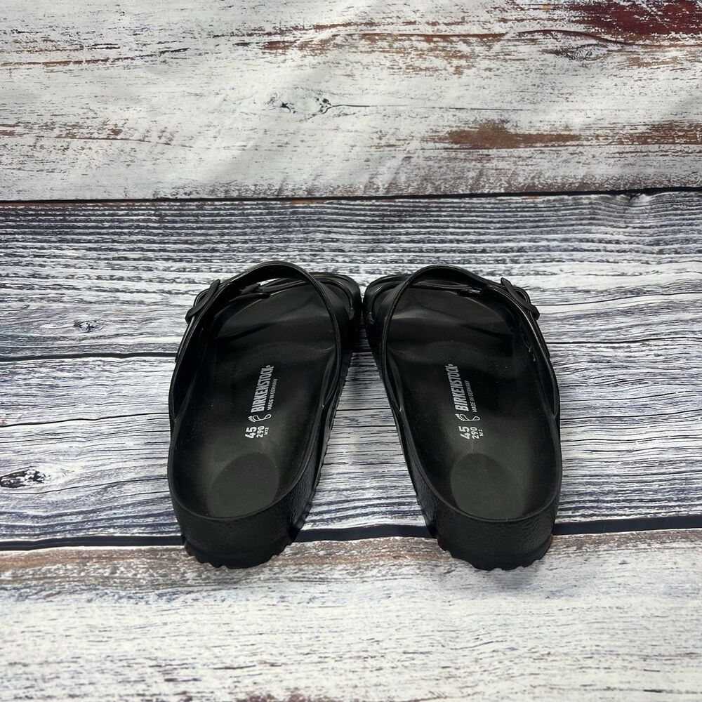 NEW Birkenstock Arizona Essentials Eva Black Sandals Shoes, Men’s Size 12 - Picture 4 of 7